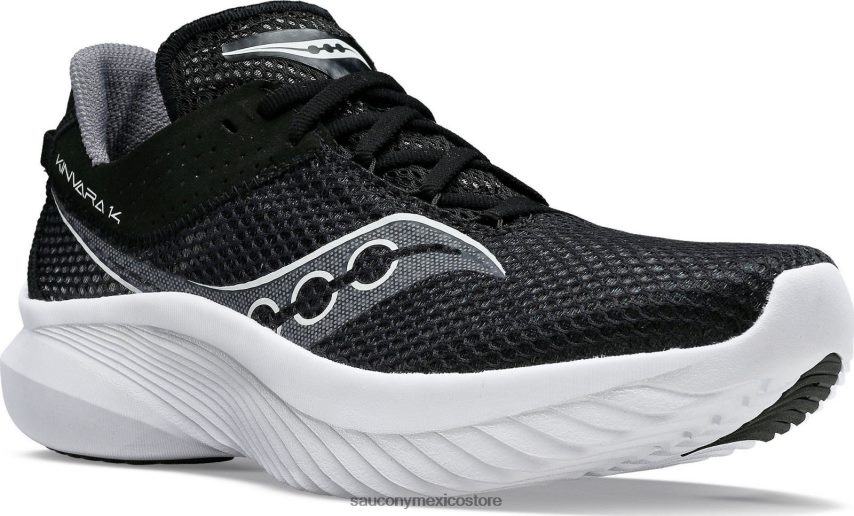 Saucony Kinvara 14 hombres blanco negro P4B2Z029