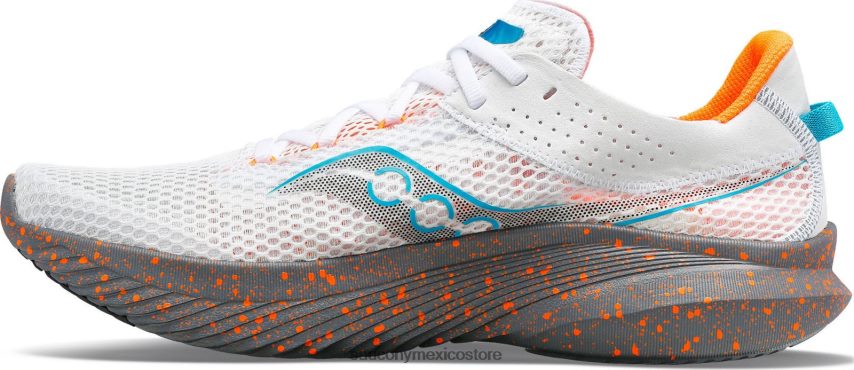 Saucony Kinvara 14 hombres blanco/grava P4B2Z026