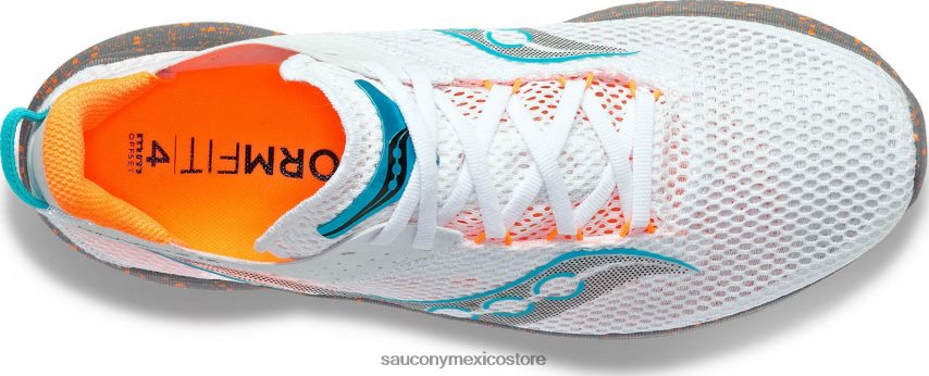 Saucony Kinvara 14 hombres blanco/grava P4B2Z026