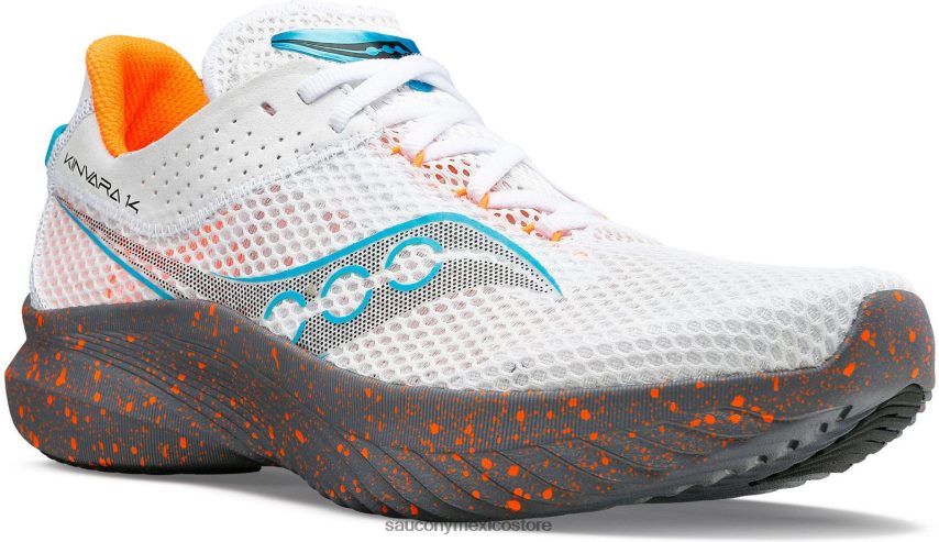 Saucony Kinvara 14 hombres blanco/grava P4B2Z026