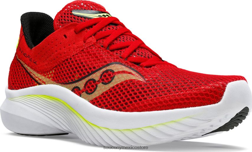 Saucony Kinvara 14 hombres cachorro rojo P4B2Z033