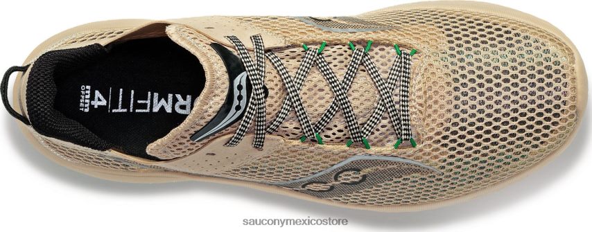 Saucony Kinvara 14 hombres desierto/negro P4B2Z030