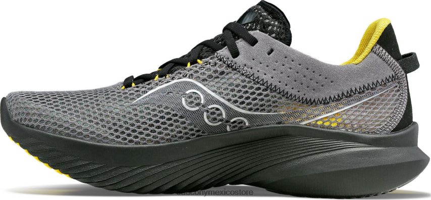 Saucony Kinvara 14 hombres grava/negro P4B2Z032