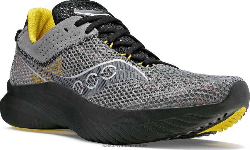 Saucony Kinvara 14 hombres grava/negro P4B2Z032