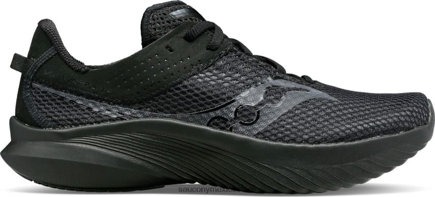 Saucony Kinvara 14 hombres triple negro P4B2Z035