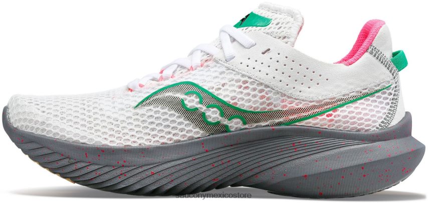 Saucony Kinvara 14 mujer blanco/grava P4B2Z0529