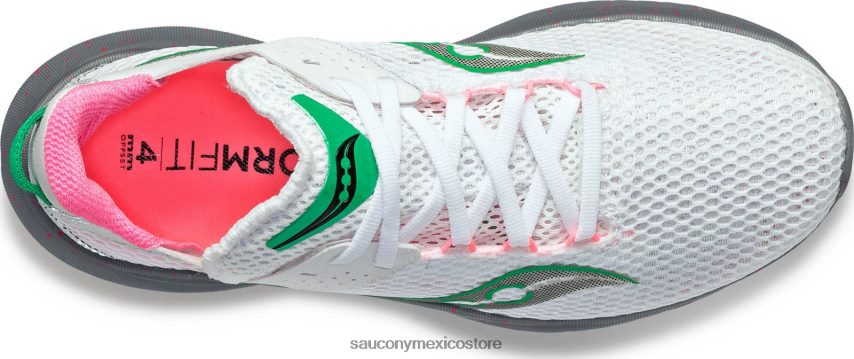 Saucony Kinvara 14 mujer blanco/grava P4B2Z0529