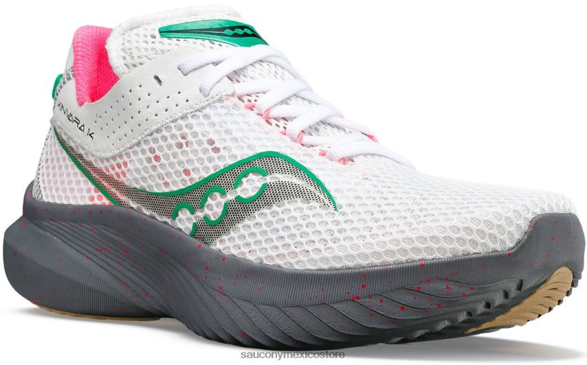 Saucony Kinvara 14 mujer blanco/grava P4B2Z0529