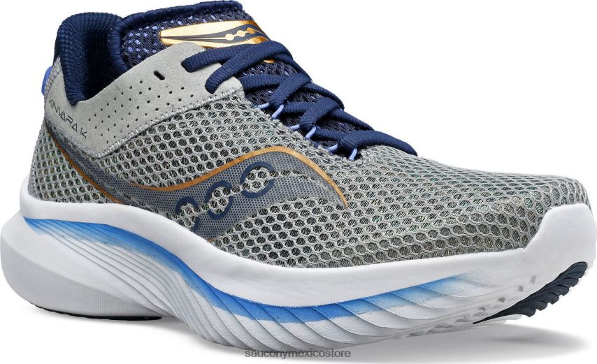 Saucony Kinvara 14 mujer fósil/piscina P4B2Z0530