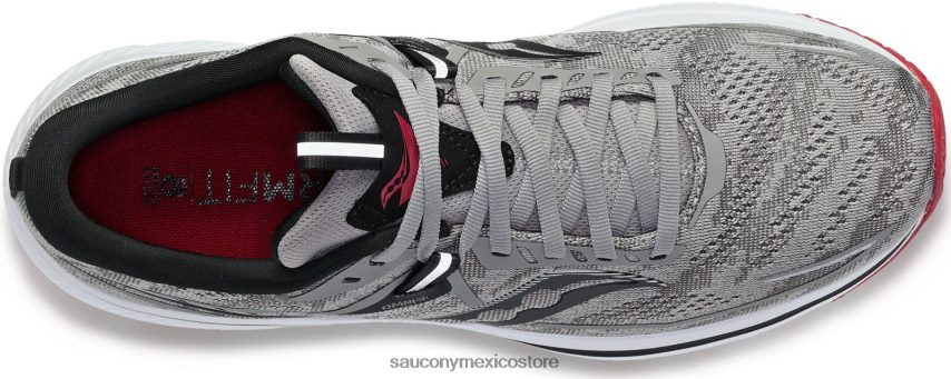 Saucony Omni 21 de ancho hombres aleación/granate P4B2Z0114