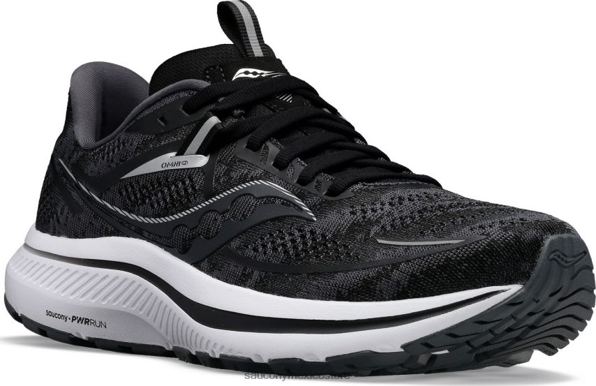 Saucony Omni 21 de ancho mujer blanco negro P4B2Z0631