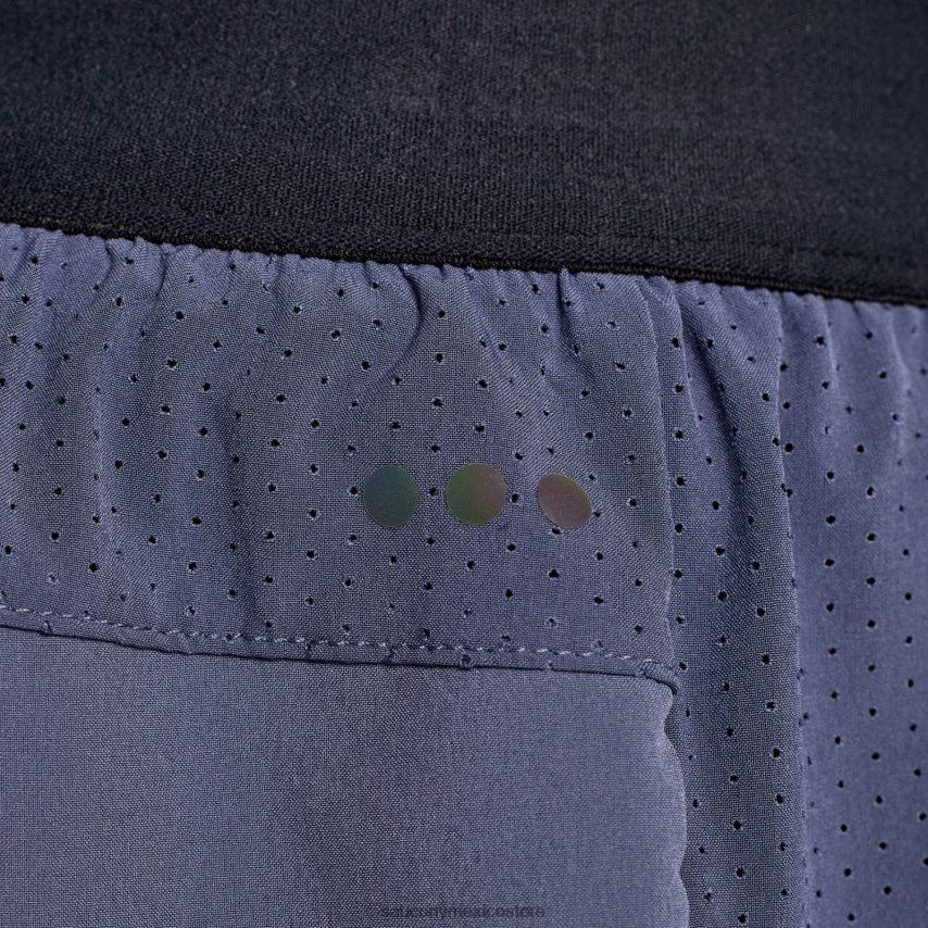 Saucony Outpace 4 2 en 1 corto hombres horizonte P4B2Z0391