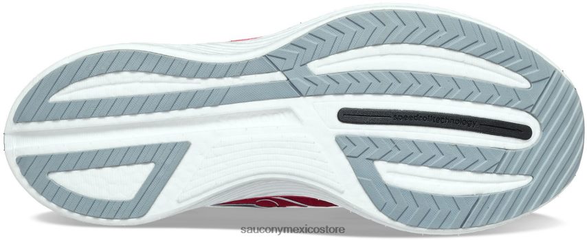 Saucony Tokio endorfina velocidad 3 hombres rojo/gris P4B2Z0108