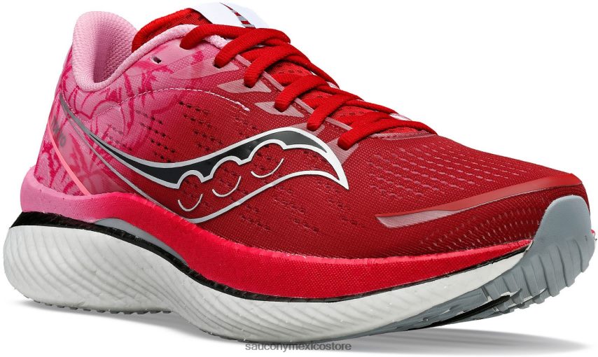 Saucony Tokio endorfina velocidad 3 hombres rojo/gris P4B2Z0108