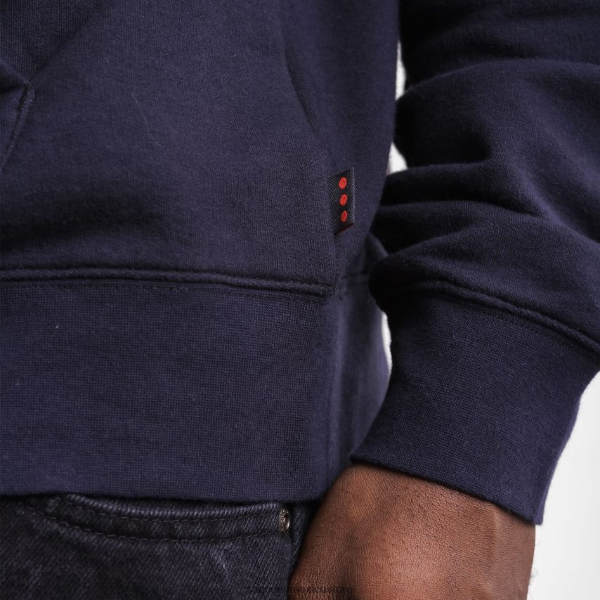 Saucony X frank cooke descansado sudadera con capucha hombres negro P4B2Z0361