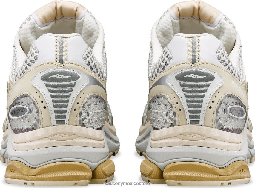 Saucony X highsnobiety progrid triunfo 4 hombres blanco crema P4B2Z0289