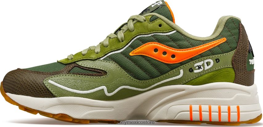 Saucony X tal vez mañana huracán cuadrícula 3d hombres tortuga P4B2Z0242