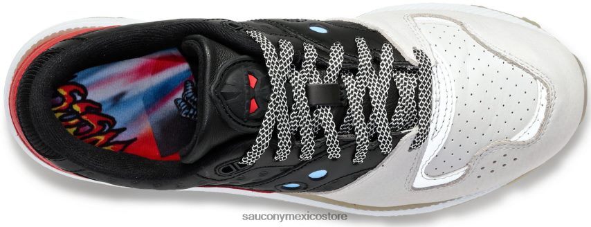 Saucony X zarface azura hombres blanco/negro/rojo P4B2Z0295