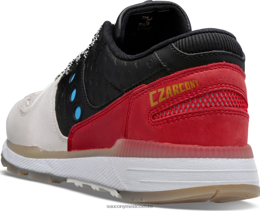 Saucony X zarface azura hombres blanco/negro/rojo P4B2Z0295