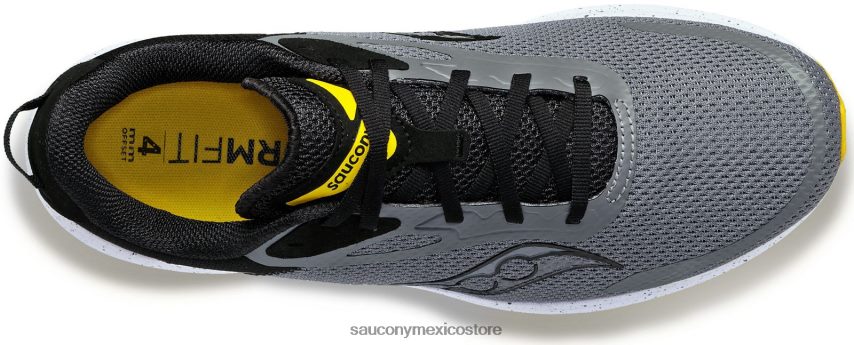 Saucony axón 3 hombres grava/azufre P4B2Z070
