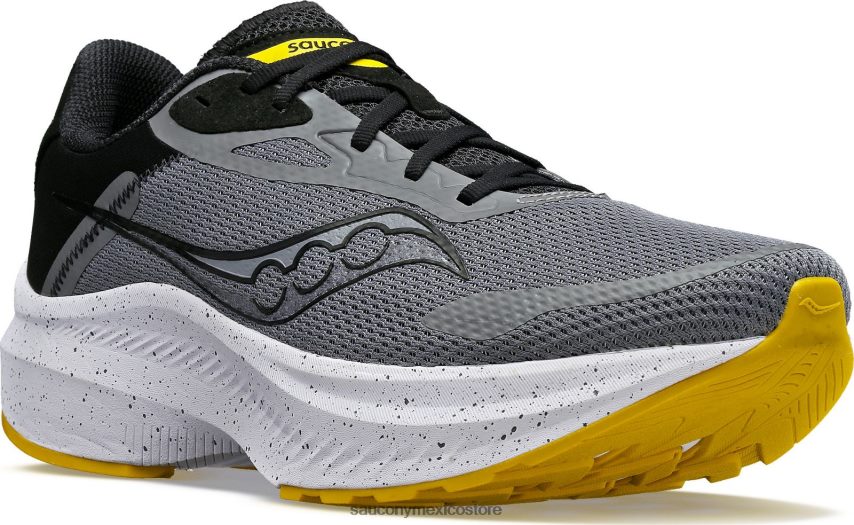 Saucony axón 3 hombres grava/azufre P4B2Z070