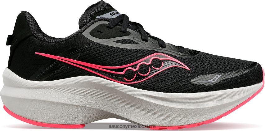 Saucony axón 3 mujer negro/rosa vizi P4B2Z0609