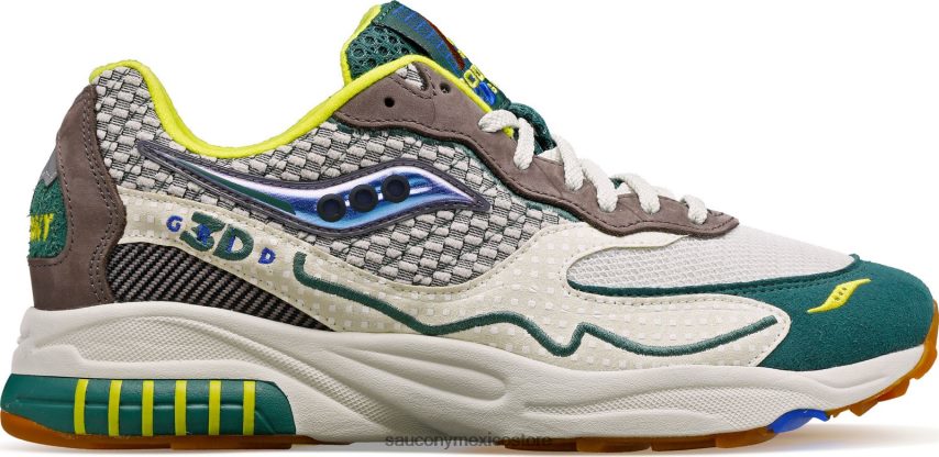 Saucony bodega de huracanes de rejilla 3d hombres bodega P4B2Z0232