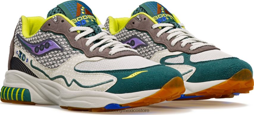 Saucony bodega de huracanes de rejilla 3d hombres bodega P4B2Z0232