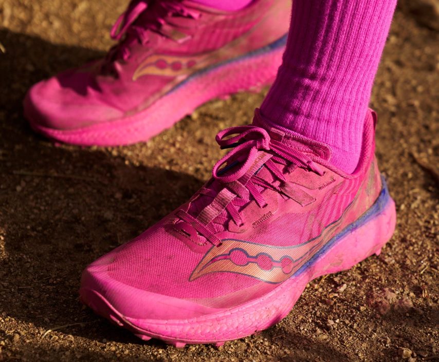 Saucony borde de endorfinas hombres perspectiva de cuarzo P4B2Z040