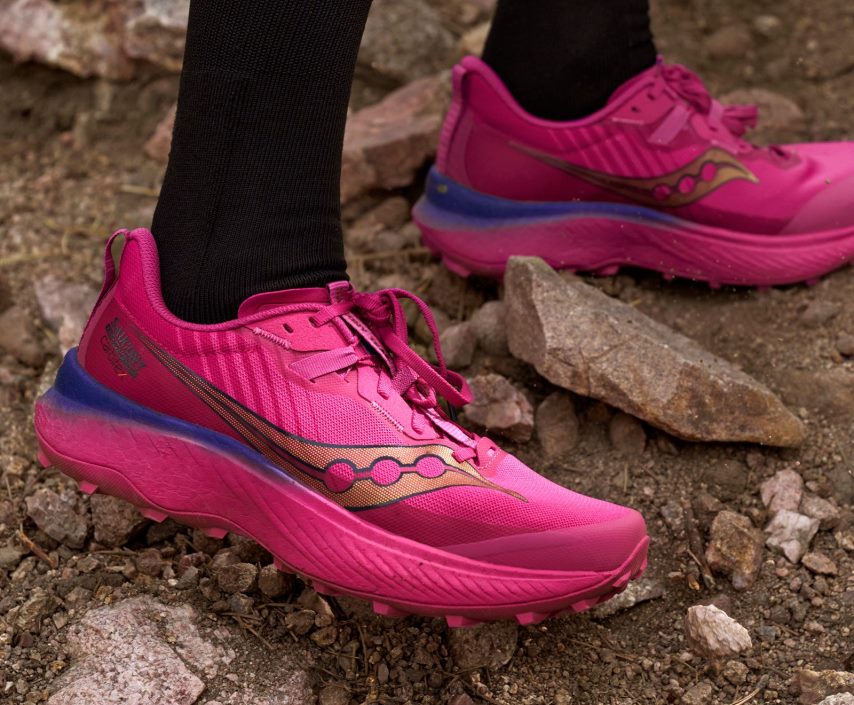 Saucony borde de endorfinas mujer perspectiva de cuarzo P4B2Z0571