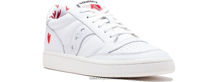 Saucony calle corte de jazz de san valentín mujer blanco P4B2Z0704