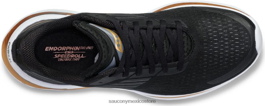 Saucony cambio de endorfinas 3 de ancho hombres negro/dorado P4B2Z0132