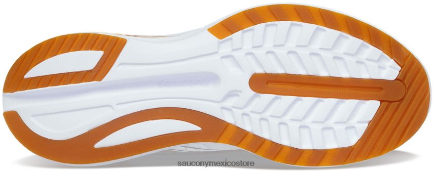 Saucony cambio de endorfinas 3 de ancho mujer blanco/goma P4B2Z0643