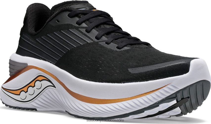 Saucony cambio de endorfinas 3 de ancho mujer negro/dorado P4B2Z0642