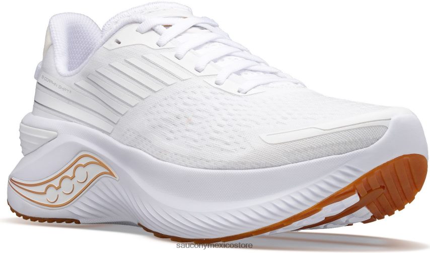 Saucony cambio de endorfinas 3 hombres blanco/goma P4B2Z082