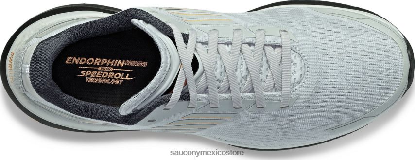 Saucony cambio de endorfinas 3 hombres hormigón/madera P4B2Z079