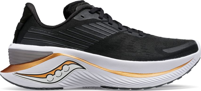 Saucony cambio de endorfinas 3 hombres negro/dorado P4B2Z078