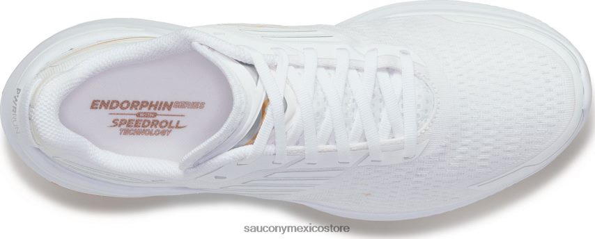 Saucony cambio de endorfinas 3 mujer blanco/goma P4B2Z0641