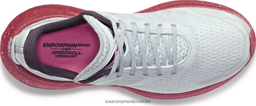 Saucony cambio de endorfinas 3 mujer niebla/peonía P4B2Z0638