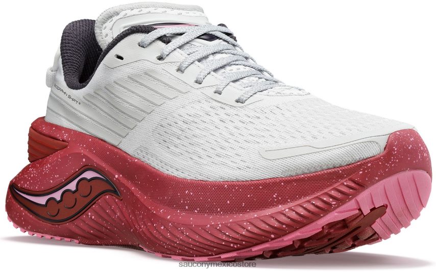 Saucony cambio de endorfinas 3 mujer niebla/peonía P4B2Z0638