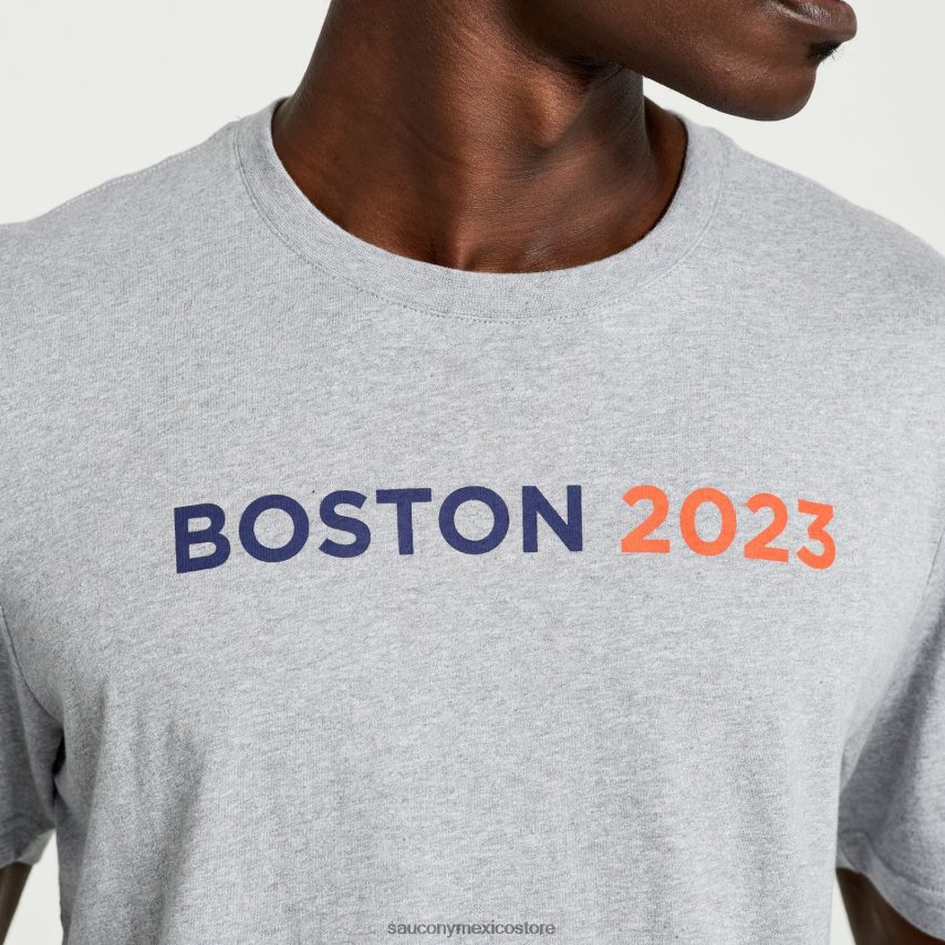 Saucony camiseta de boston descansado hombres Boston 2023 P4B2Z0333