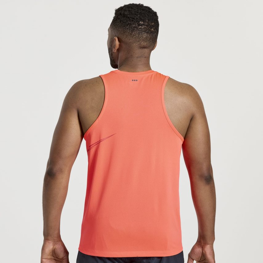 Saucony camiseta de cronómetro hombres gráfico vizired P4B2Z0313