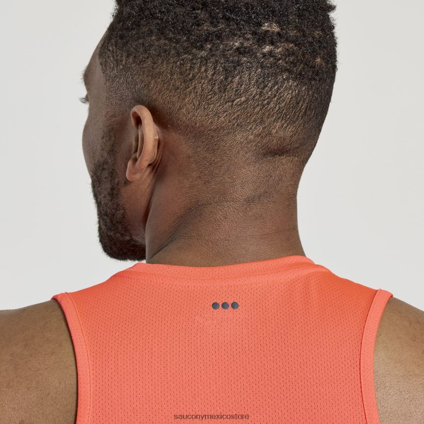 Saucony camiseta de cronómetro hombres gráfico vizired P4B2Z0313