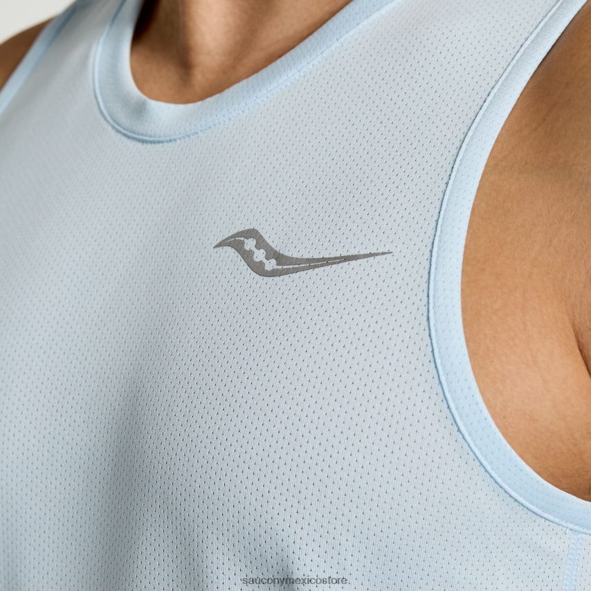 Saucony camiseta de cronómetro hombres vapor P4B2Z0312