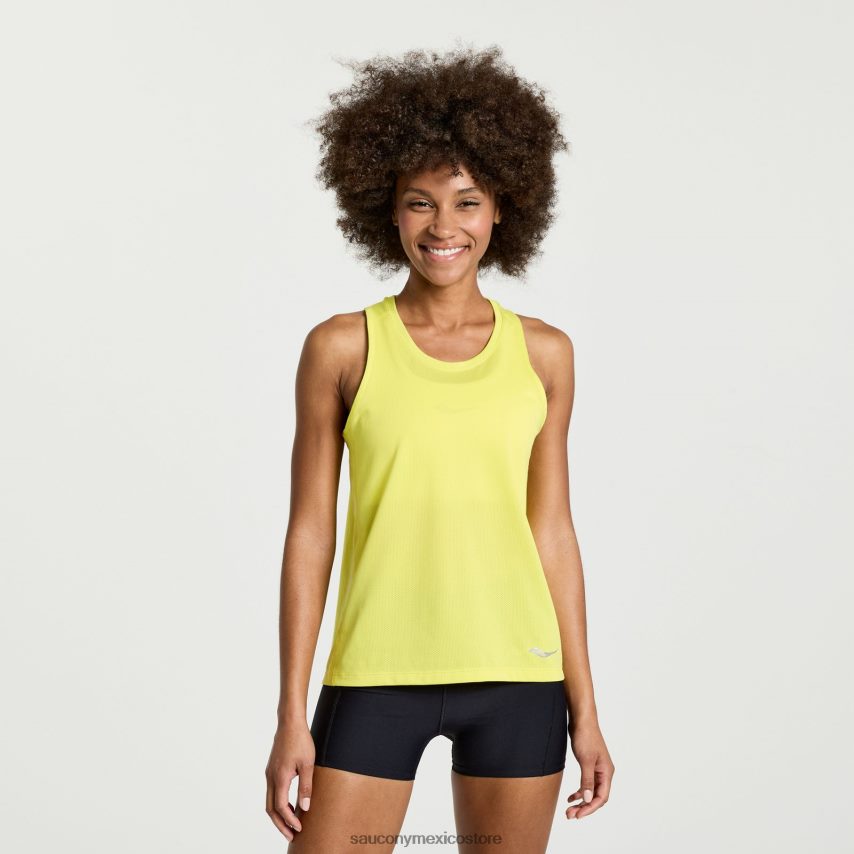 Saucony camiseta de cronómetro mujer cidra P4B2Z0718