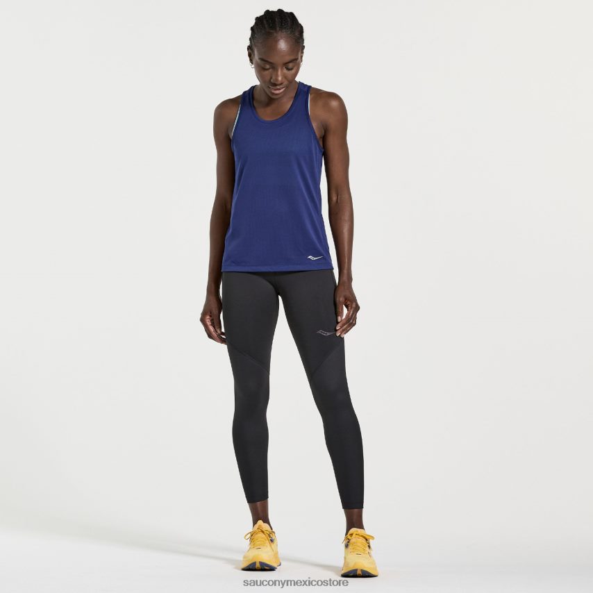 Saucony camiseta de cronómetro mujer sodalita P4B2Z0721