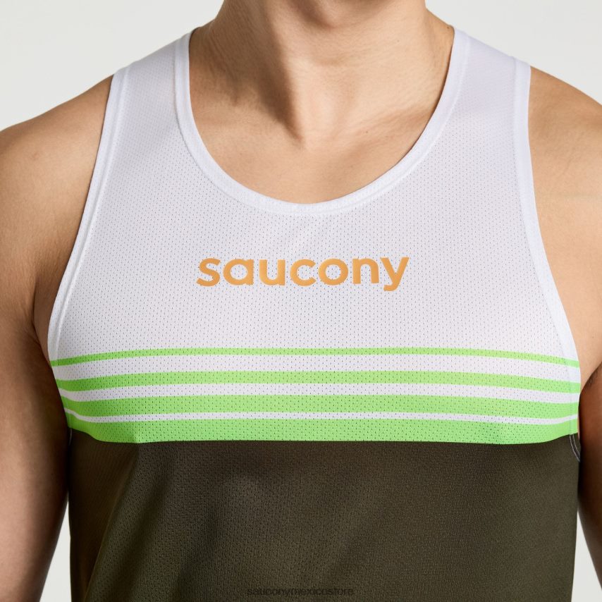 Saucony camiseta de élite hombres umbría P4B2Z0362