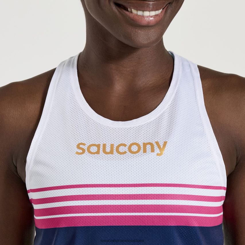 Saucony camiseta de élite mujer sodalita P4B2Z0755