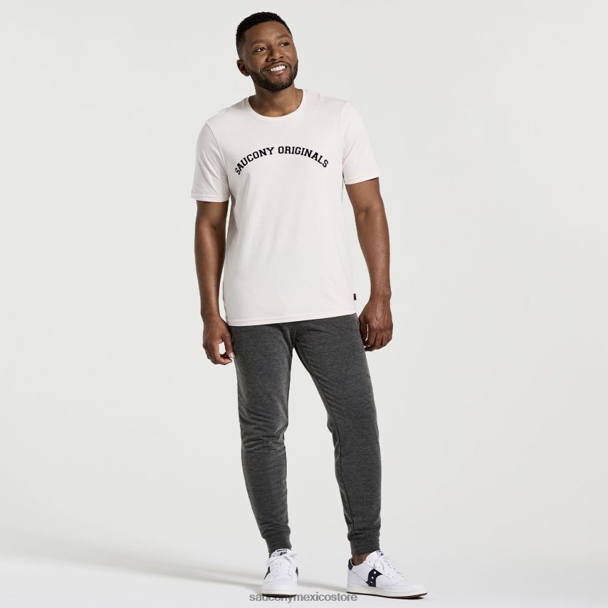 Saucony camiseta descansada hombres arena P4B2Z0358