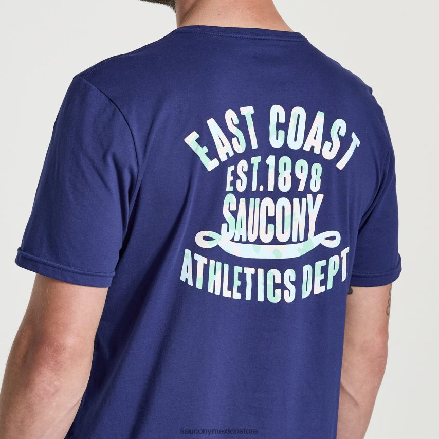 Saucony camiseta descansada hombres sodalita P4B2Z0359